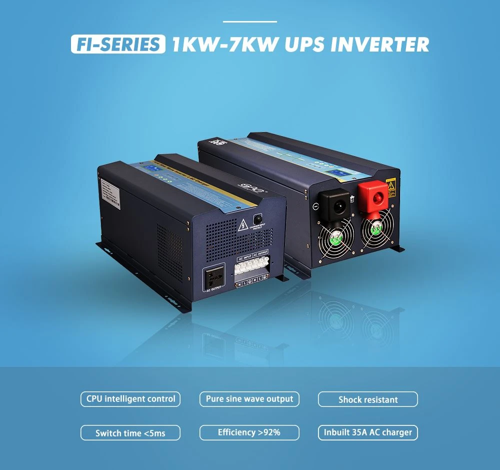 6000w pure sine wave solar inverter