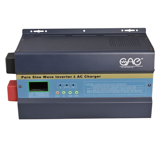 Hybridný solárny invertor Off Grid 6Kw čistá sínusoida